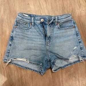 American Eagle Light Blue Jean Shorts